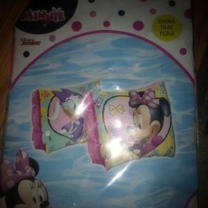 Minnie mouse arm floaties